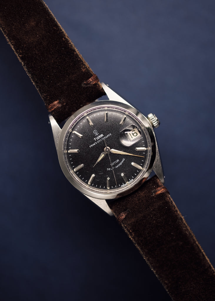 Tudor Prince Oysterdate Rotor Matte Black Dial - 1966 – 25 Dials