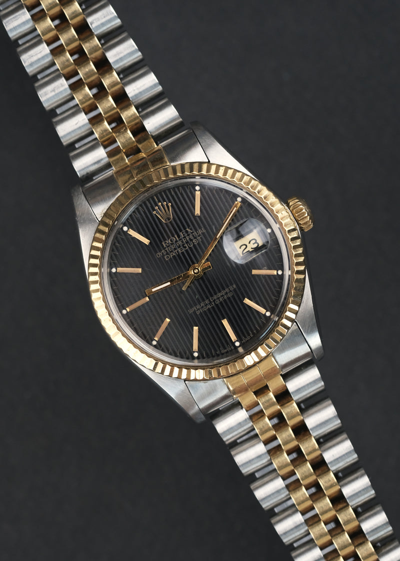 Rolex black tapestry dial Outlet