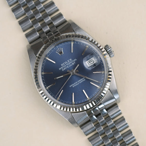 Rolex Datejust 16014 Blue dial - 1980