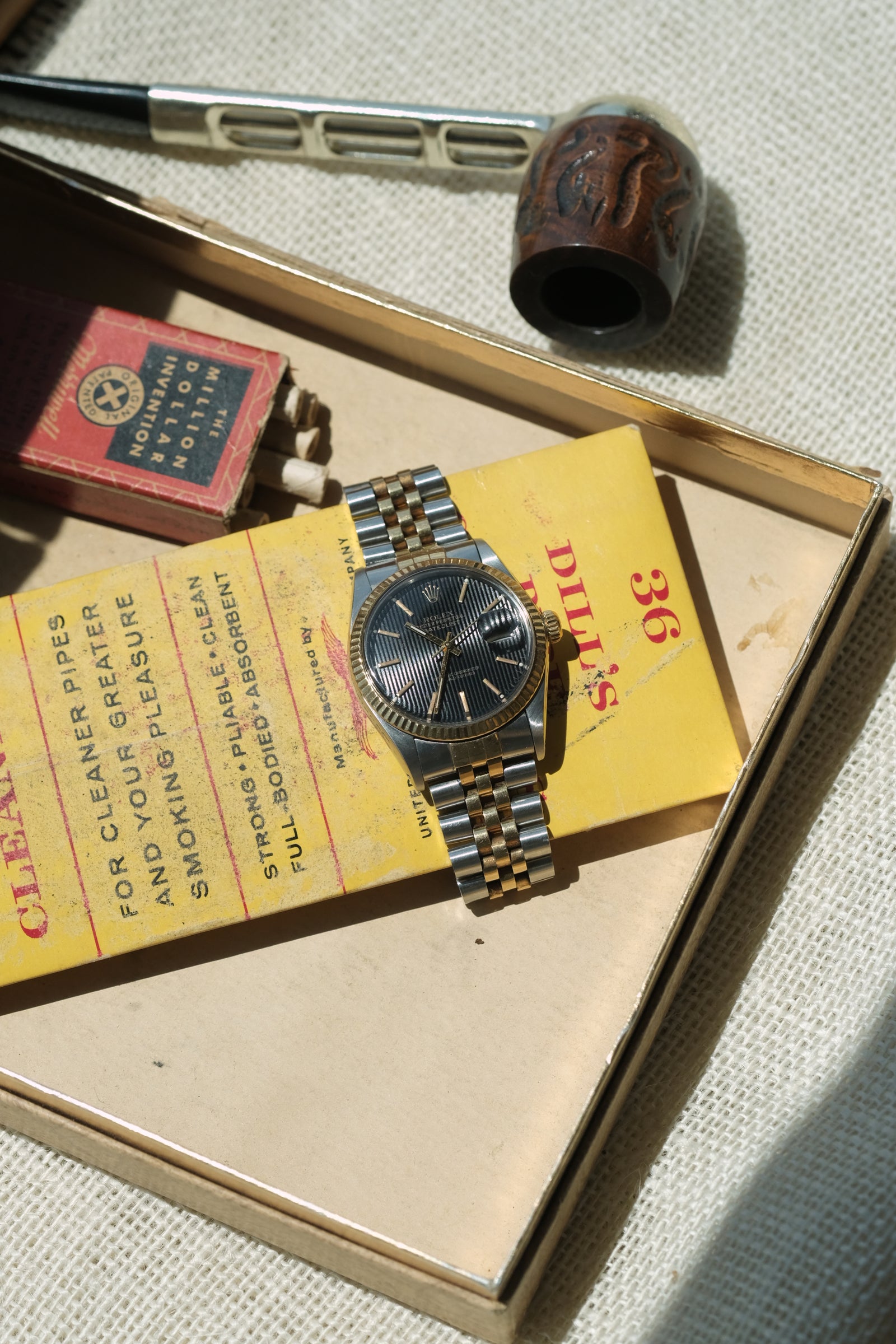 Rolex 16013 Black Tapestry Dial - 1986 – 25 Dials