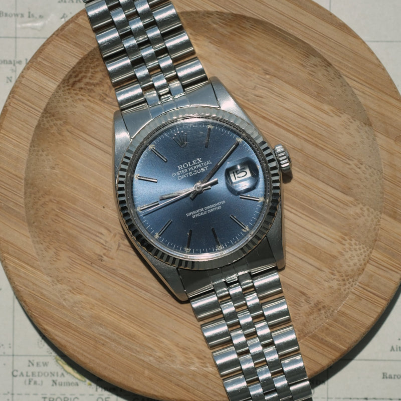 Rolex Datejust 16014 Blue dial - 1980