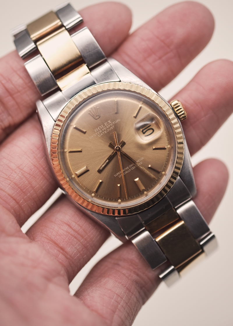 Rolex Datejust 1601 'Gold Ghost' Dial - 1973