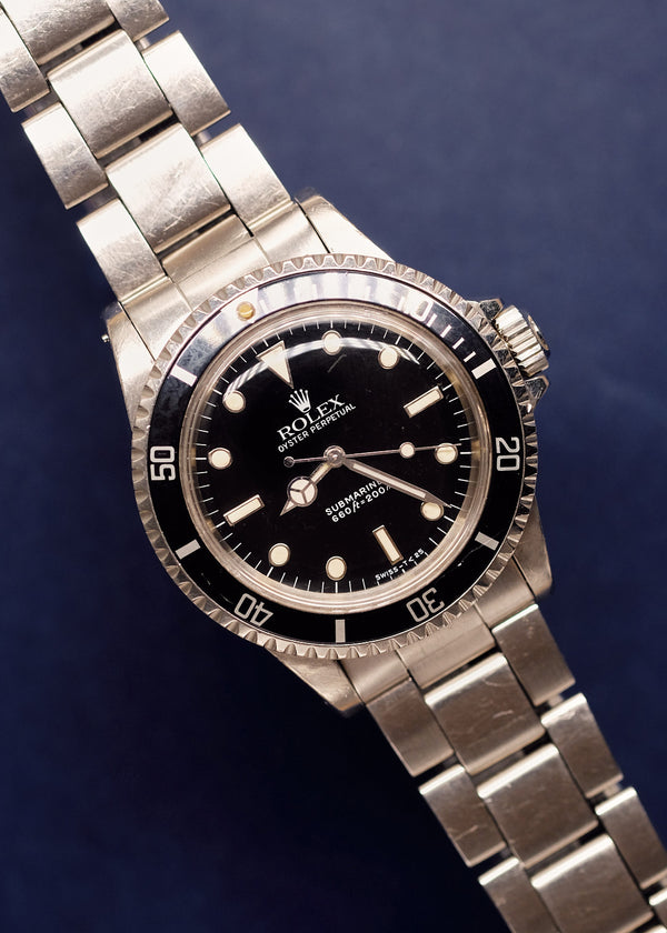 Rolex Submariner 5513 Tan Patina - 1988