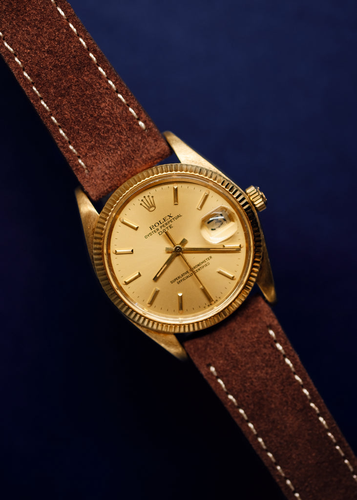 Rolex Oyster Perpetual Date 1503 14k Gold - 1976 – 25 Dials