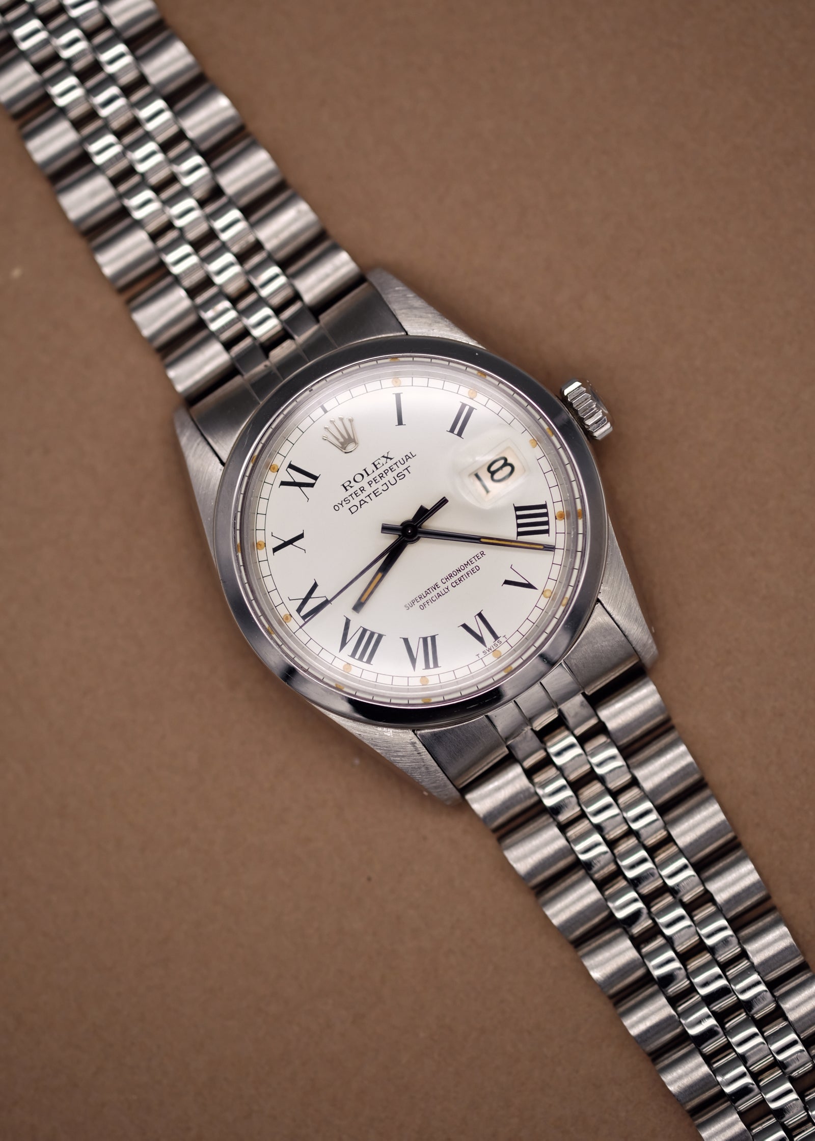Rolex 16000 Datejust Buckley Dial - 1981 – 25 Dials