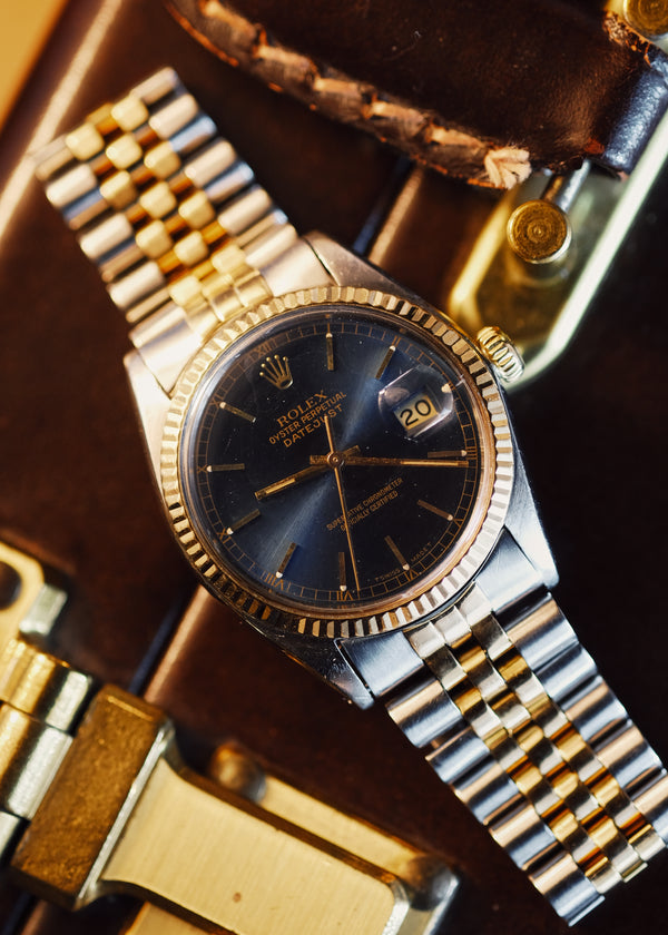 Rolex 16013 Datejust Blue Dial - 1979