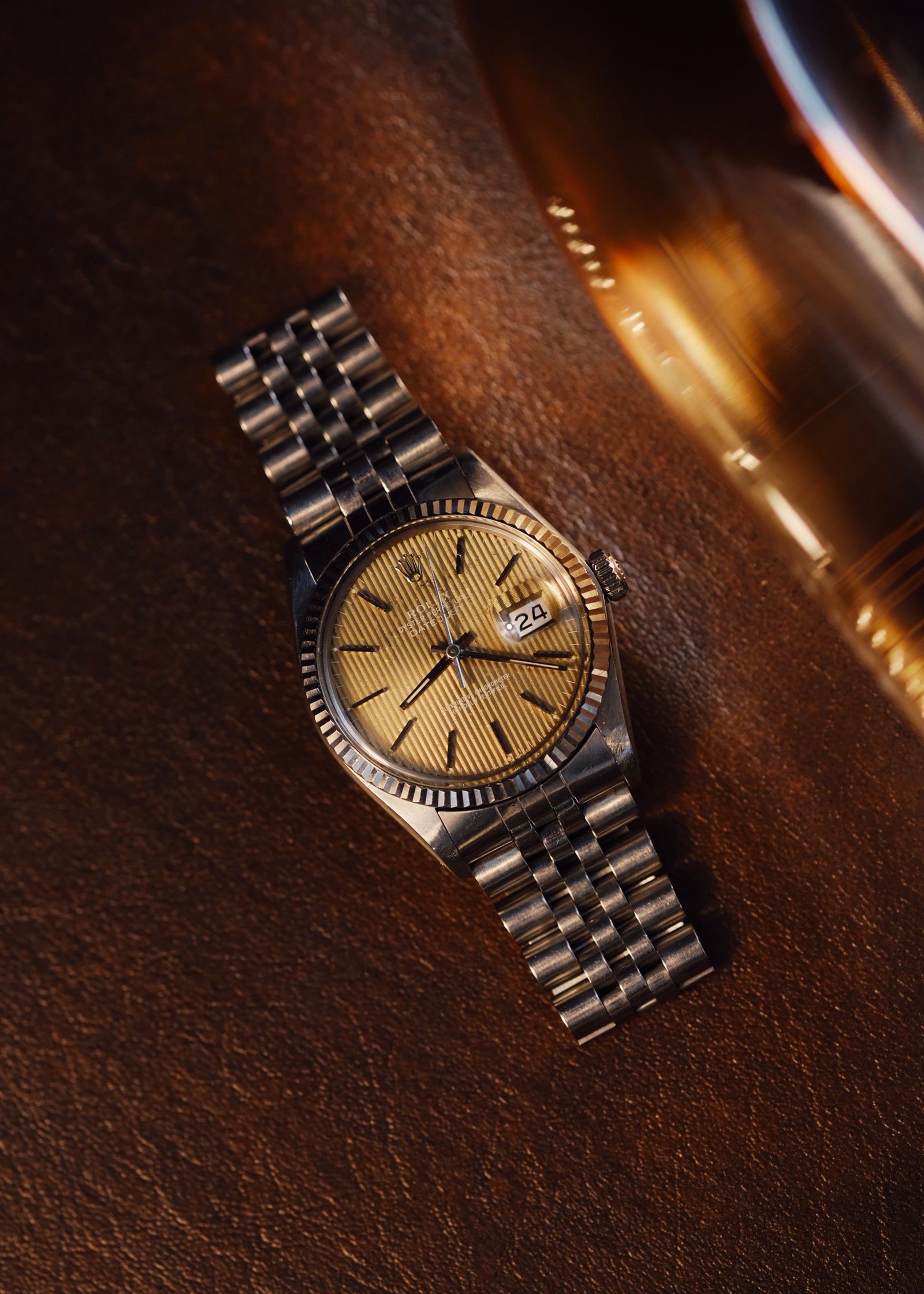 Rolex 16014 Tropical Taupe Tapestry Ghost Dial - 1987 – 25 Dials