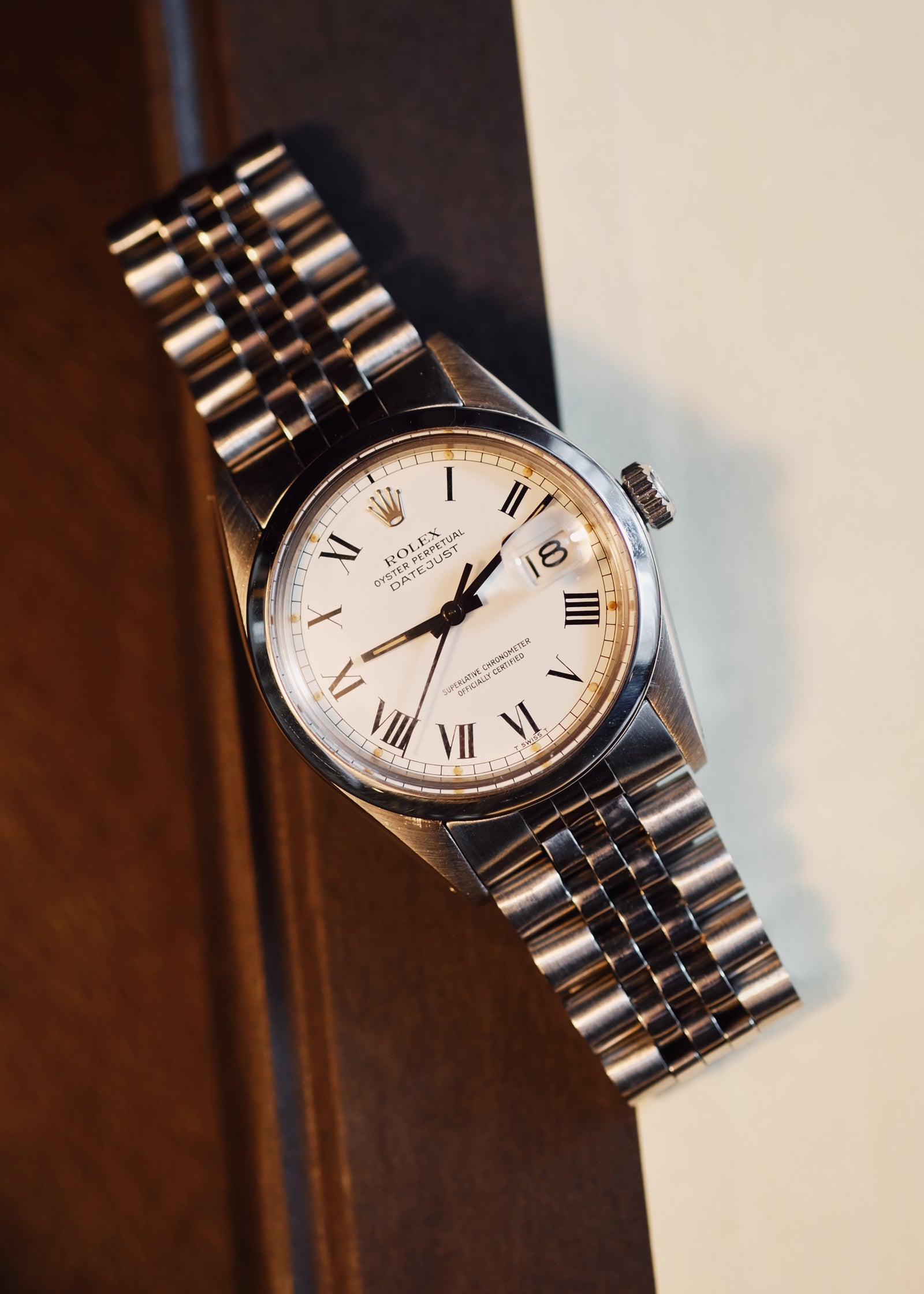 ROLEX 1981 YEAR PLATEロレックスイヤープレート非売品箱付き Rolex Vintage Precision Ref 9829 Steel Grey 34mm Manual Dress 1967