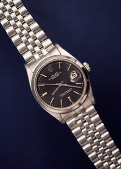 Rolex Datejust 1600 Matte Black Dial - 1960