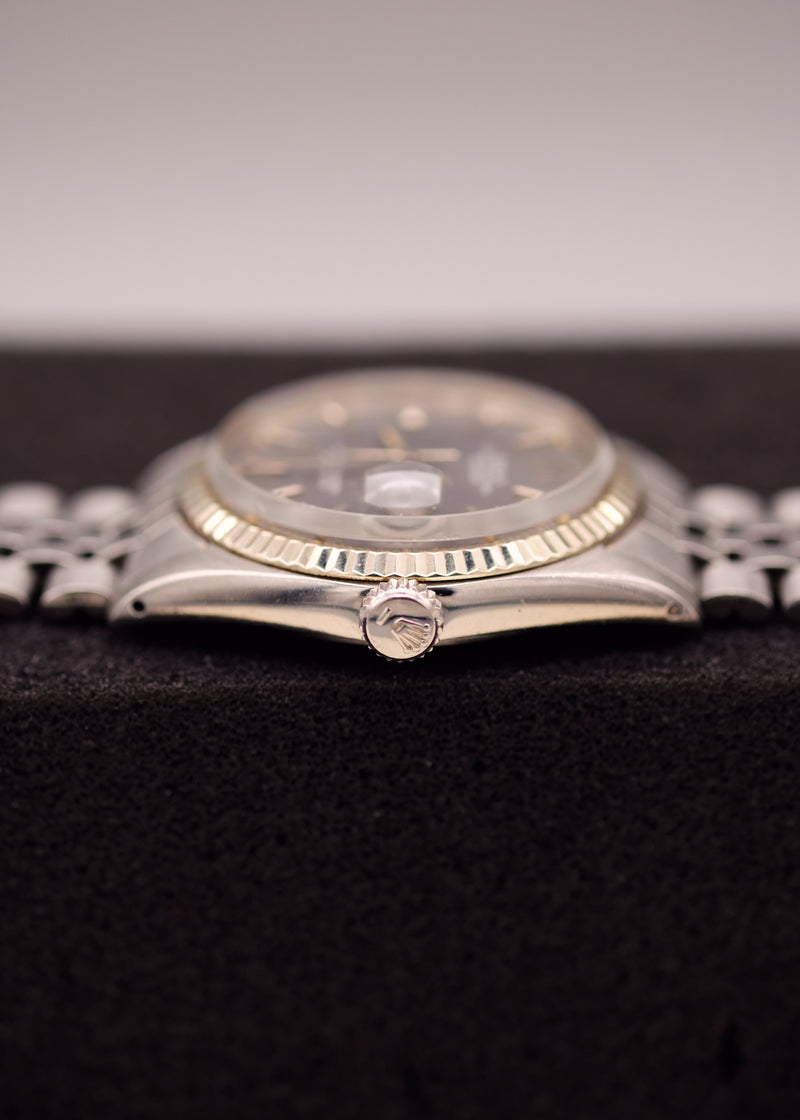 Rolex Datejust 1601 Grey Sigma Patina Dial - 1976