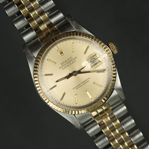 Rolex Datejust 16013 Tapestry Dial - 1984