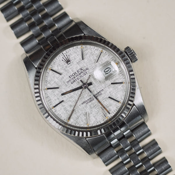 Rolex Datejust 16014 Linen dial - 1984