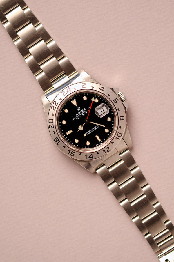 Rolex Explorer ii 16570 Tritium 'Cream Patina' Dial - 1993