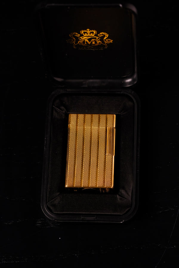 Vintage Dupont Gold Lighter w/Box