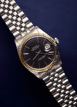 Rolex Datejust 1601 Black Matte Dial - 1972