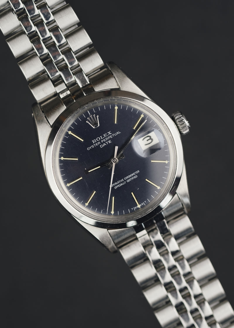 Rolex Oyster Date 1500 Blue Dial - 1967