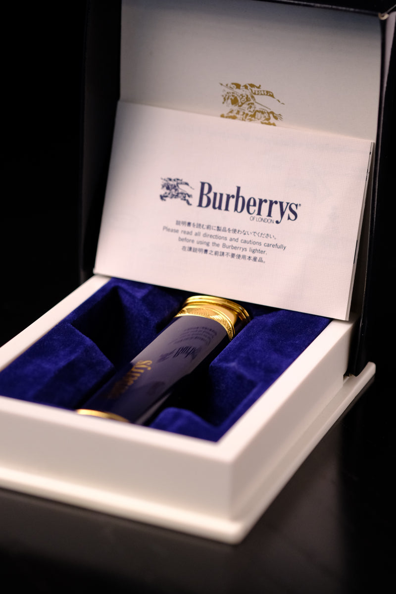 Vintage Burberry Lighter w/Box