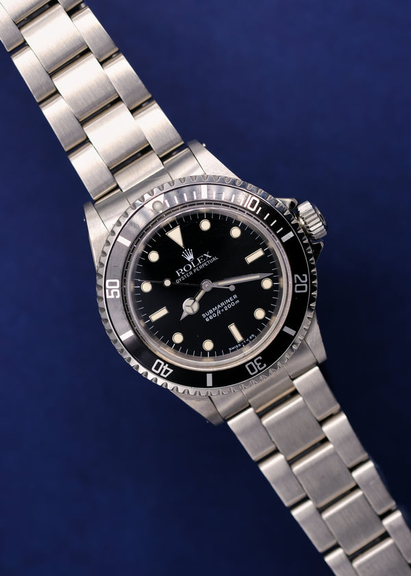 Rolex Submariner 5513 Tritium Dial - 1984