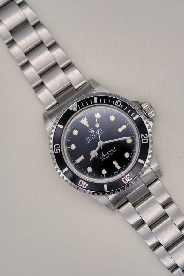 Rolex Submariner 5513 Tritium Dial - 1984