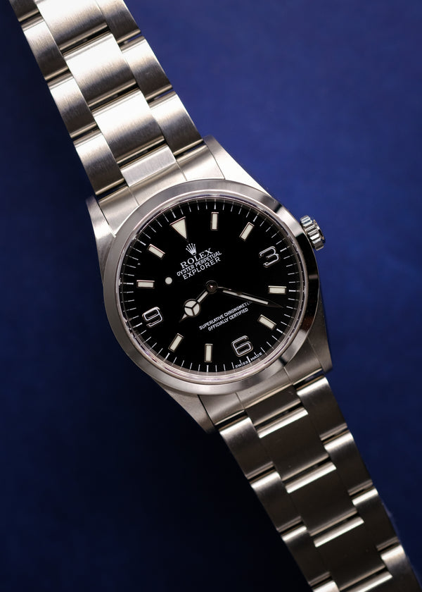 Rolex Explorer i 14270 Unpolished w/Papers - 2000