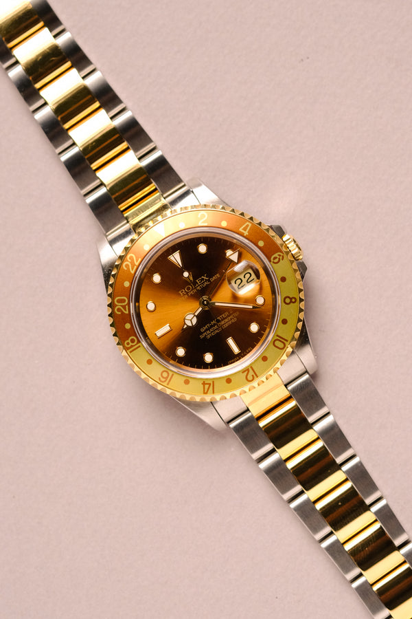 Rolex GMT Master ii 16713 'Root Beer' - 1991