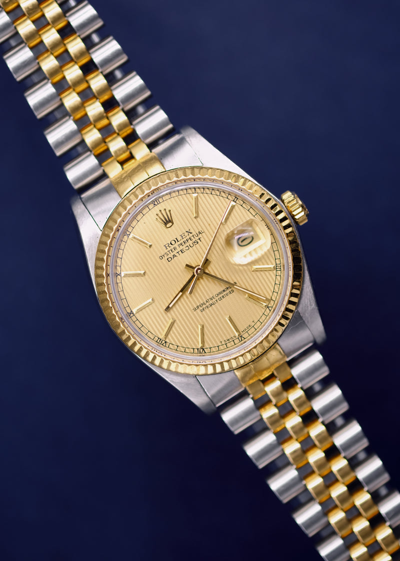 Rolex Datejust 16013 Tapestry Dial 1984 25 Dials