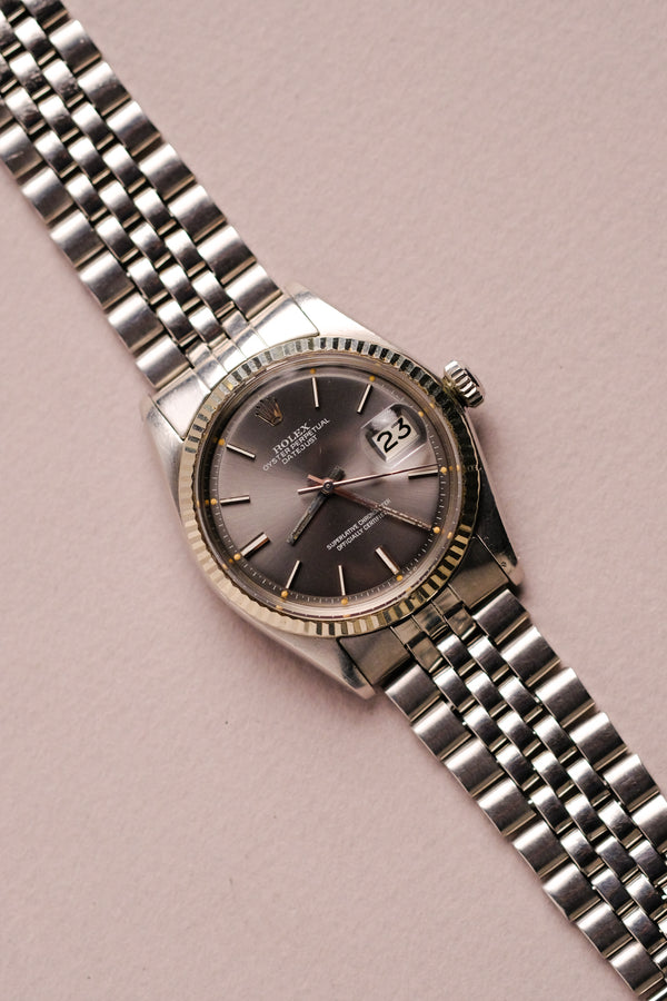 Rolex Datejust 1601 Grey Sigma 'Lavender' Dial - 1973