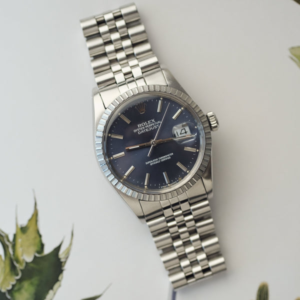 Rolex Datejust 16030 Blue Dial - 1987