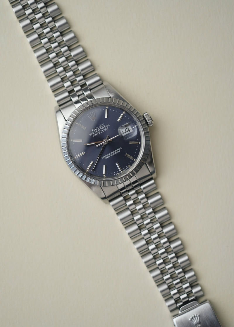 Rolex Datejust 16030 Blue Dial - 1987