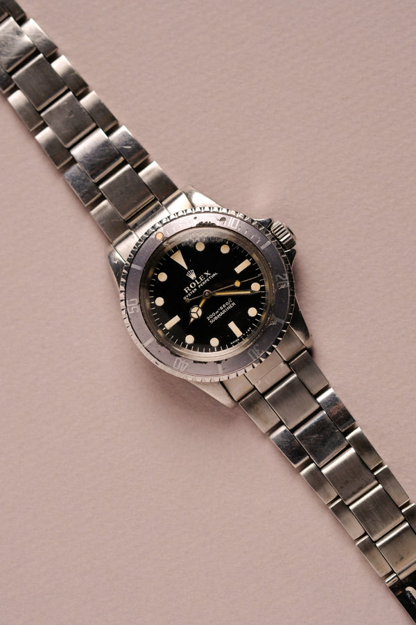 Rolex Submariner 5513 Matte Meters First Dial 'Battle Scarred' - 1969