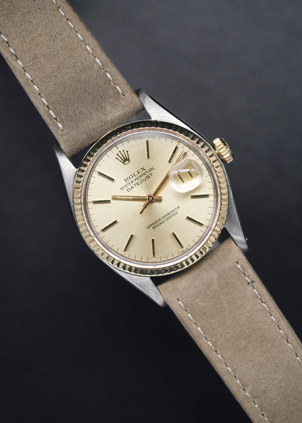 Rolex Datejust 16013 Leather Strap - 1978