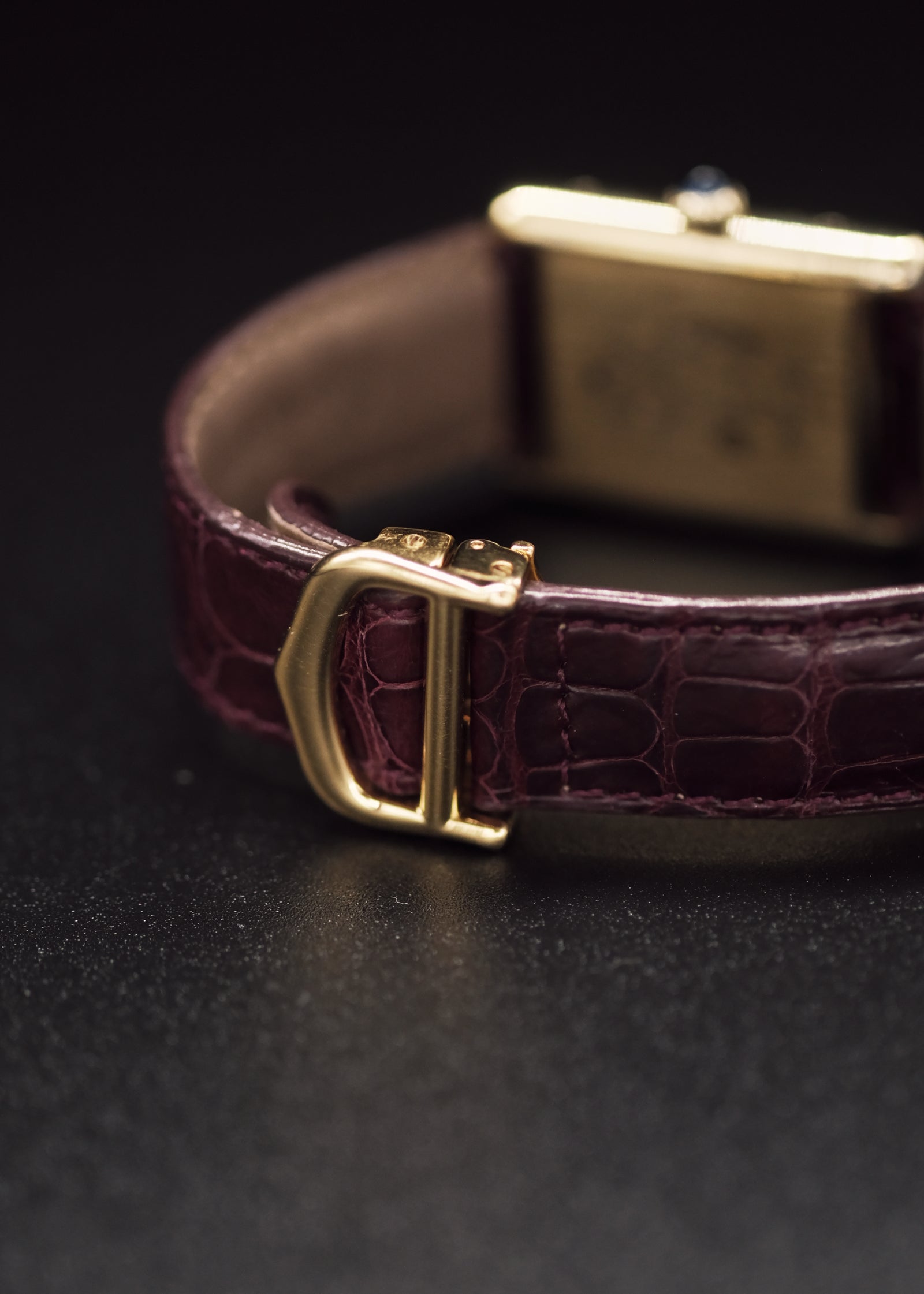 Must de Cartier Vermeil Wood Grain - Gold Plated – 25 Dials