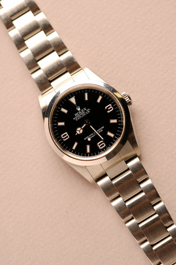 Rolex Explorer i 14270 Unpolished w/Papers - 1999