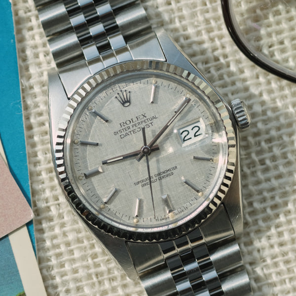 Rolex Datejust 16014 Linen dial - 1984