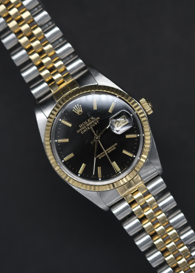 Rolex 16013 black dial best sale
