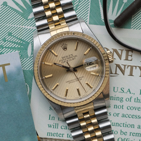 Rolex Datejust Two Tone 16233 - 1989