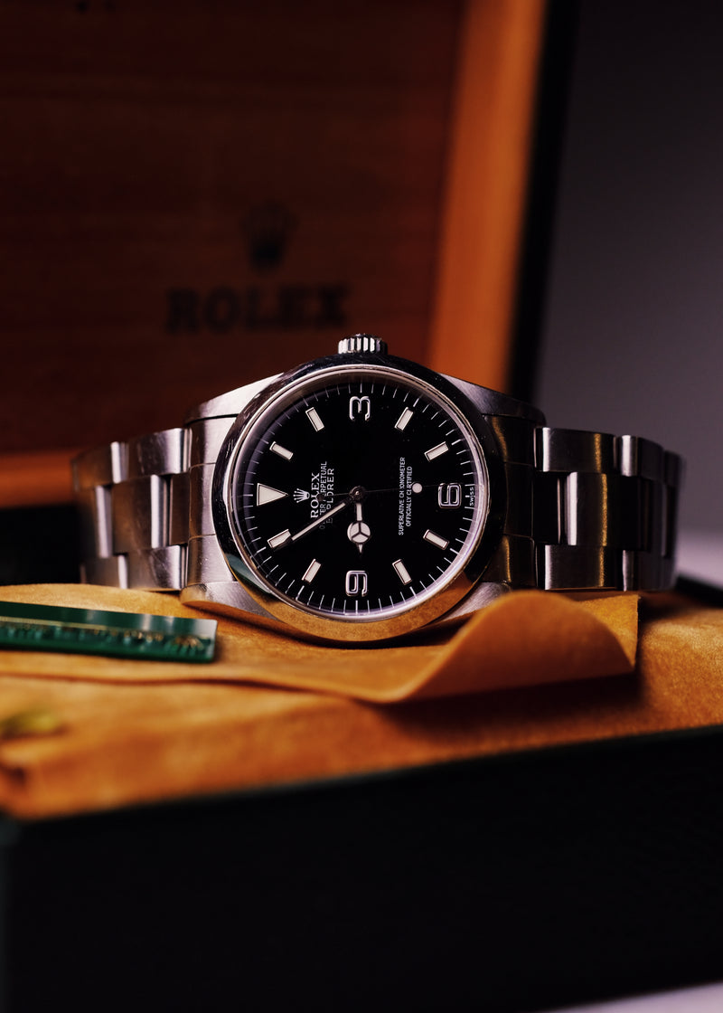 Rolex Explorer i 14270 'Swiss' Only Dial w/Box - 1999