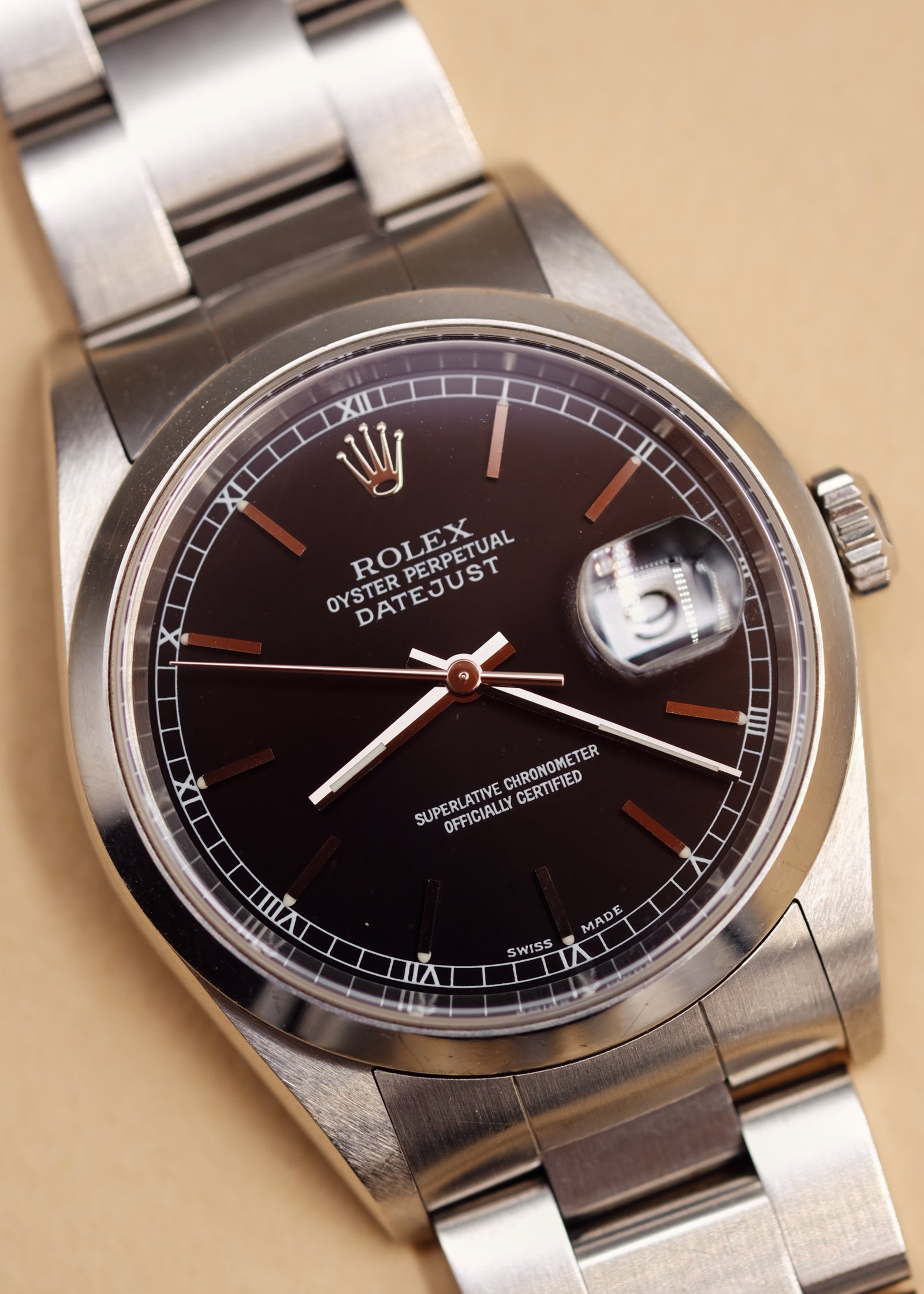 ☆らく☆様 Rolex Datejust 16200 Black 'Onyx' Dial - 2003/4/5 – 25 Dials