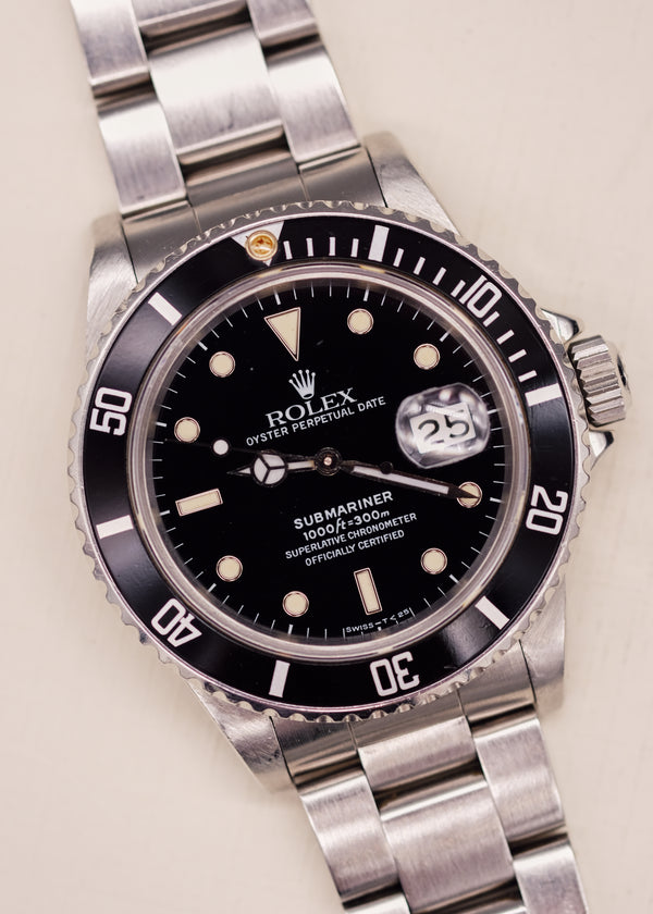 Rolex Submariner 16800 Beige Patina - 1982