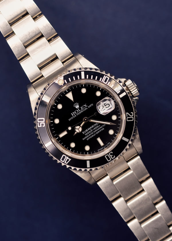 Rolex Submariner 16610 Cream Patina - 1991