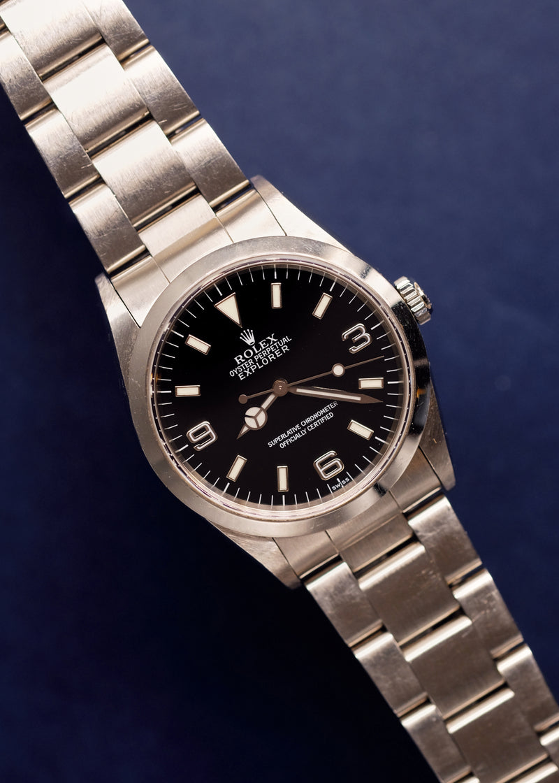 Rolex Explorer i 14270 'Swiss Only' Dial Box & Papers - 1999