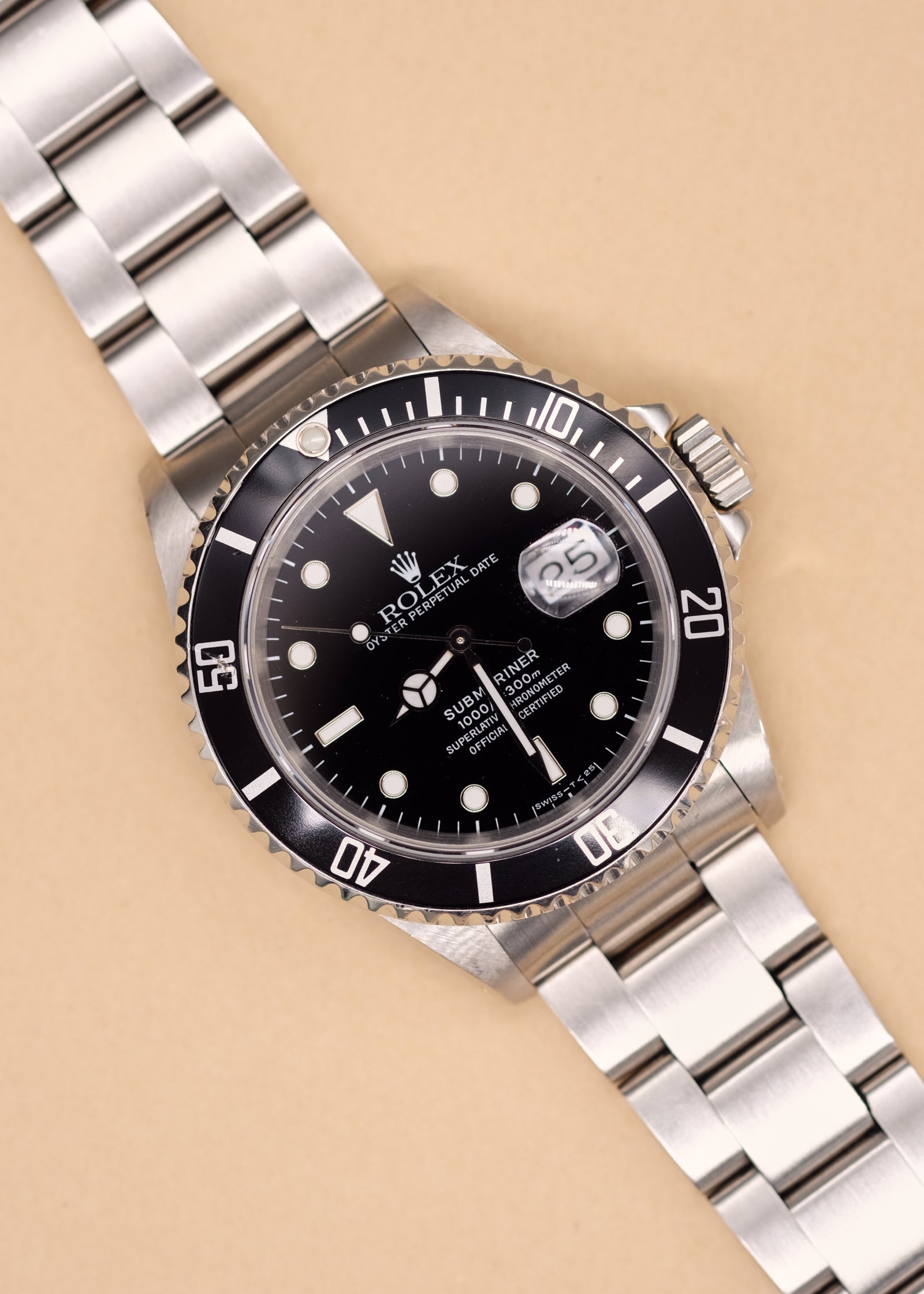 Rolex Submariner 16610 Unpolished 