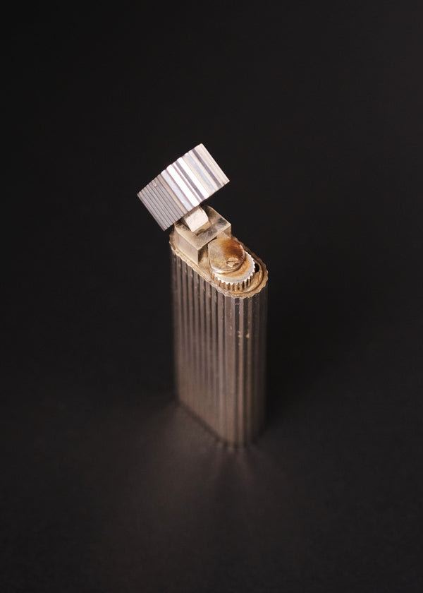 Vintage Cartier Silver Gas Lighter