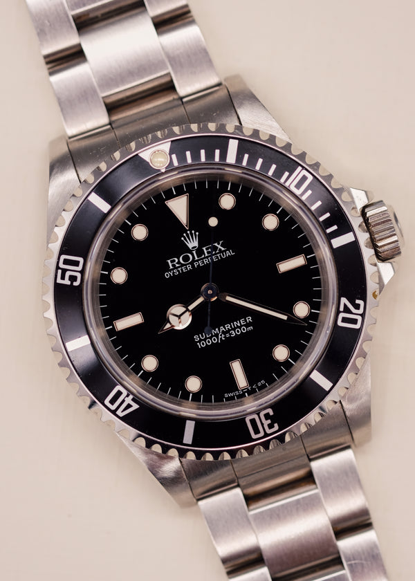 Rolex Submariner 14060 Tan Patina - 1991