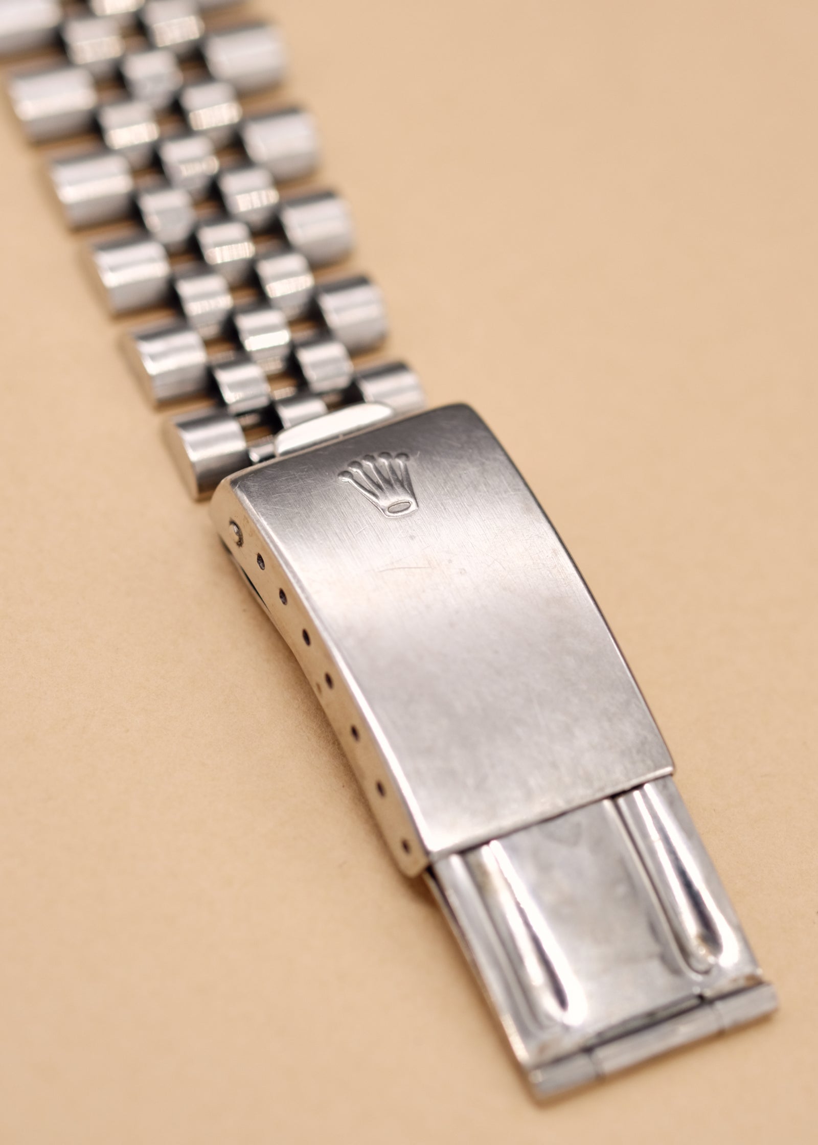 ワニ　　F Rolex Datejust 16014 Warm Pumpkin Patina - 1979 – 25 Dials