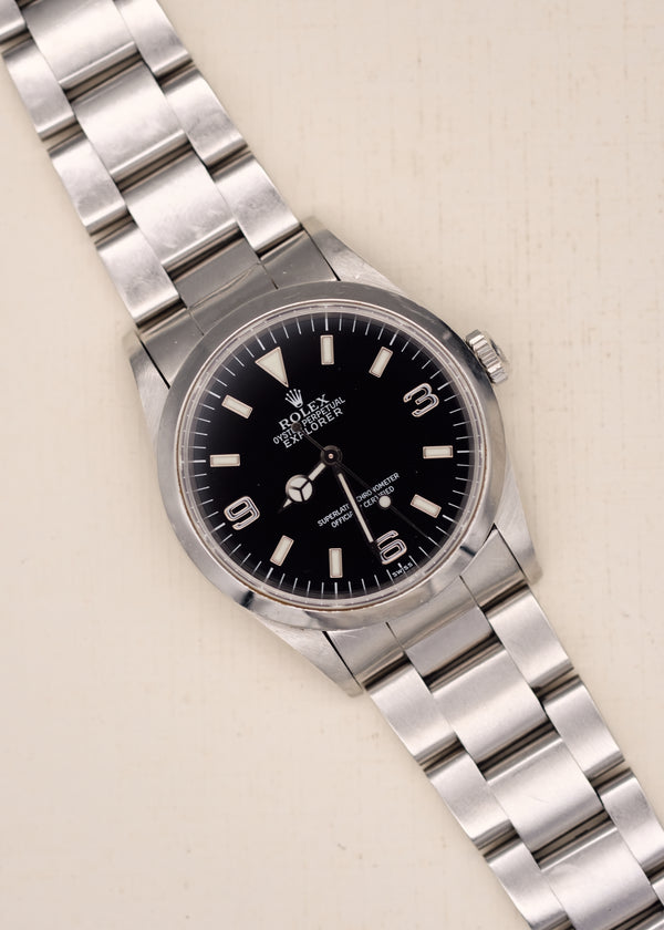 Rolex Explorer i 14270 'Swiss' Only Dial w/Box - 1999