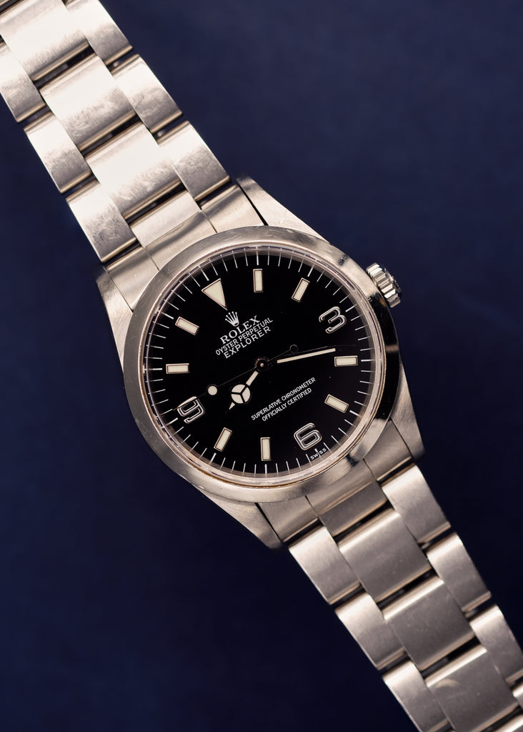 Rolex explorer shop swiss only dial